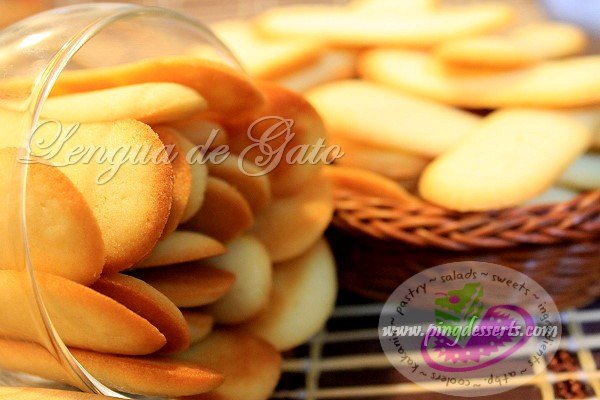 Filipino Lengua de Gato Recipe - The Unlikely Baker®