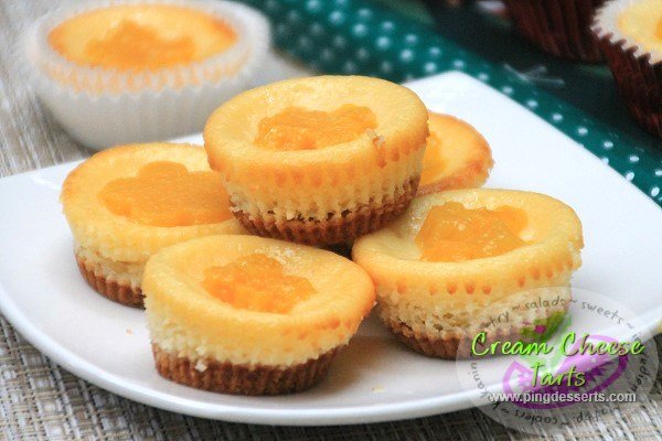 cream cheese tarts