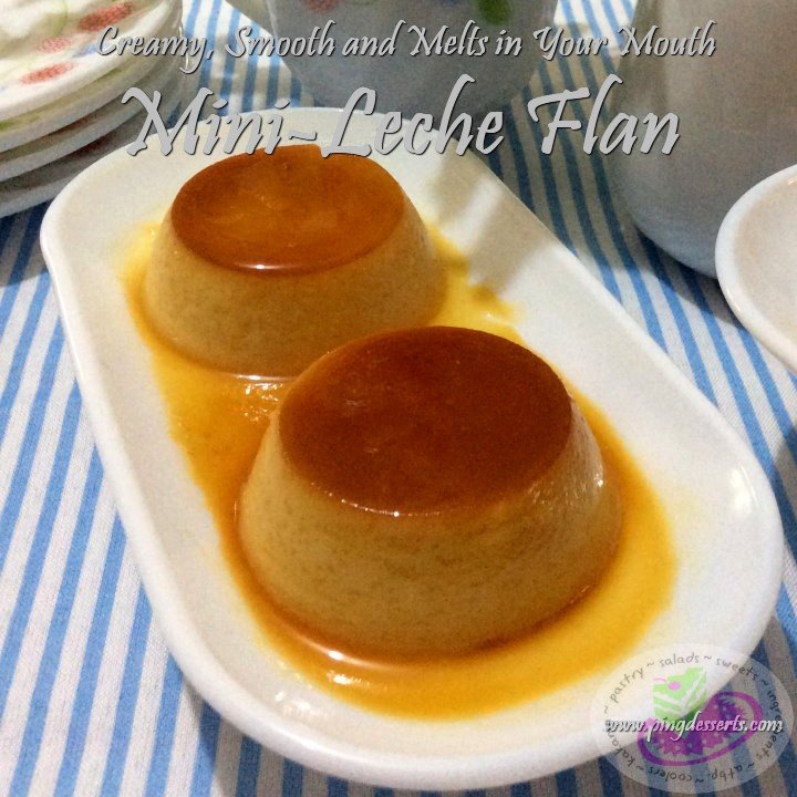 Mini shop flan mold