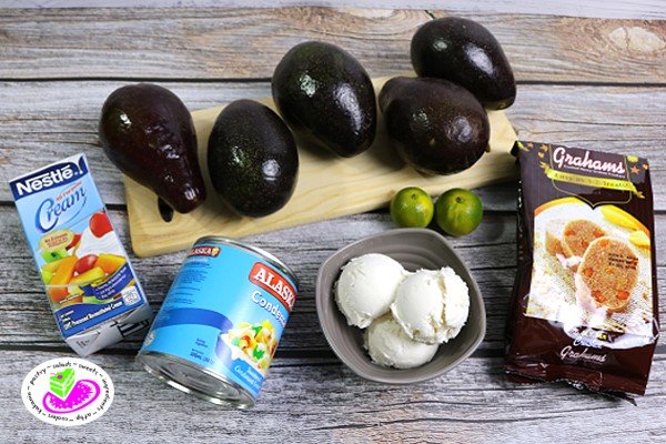 avocado float ingredients