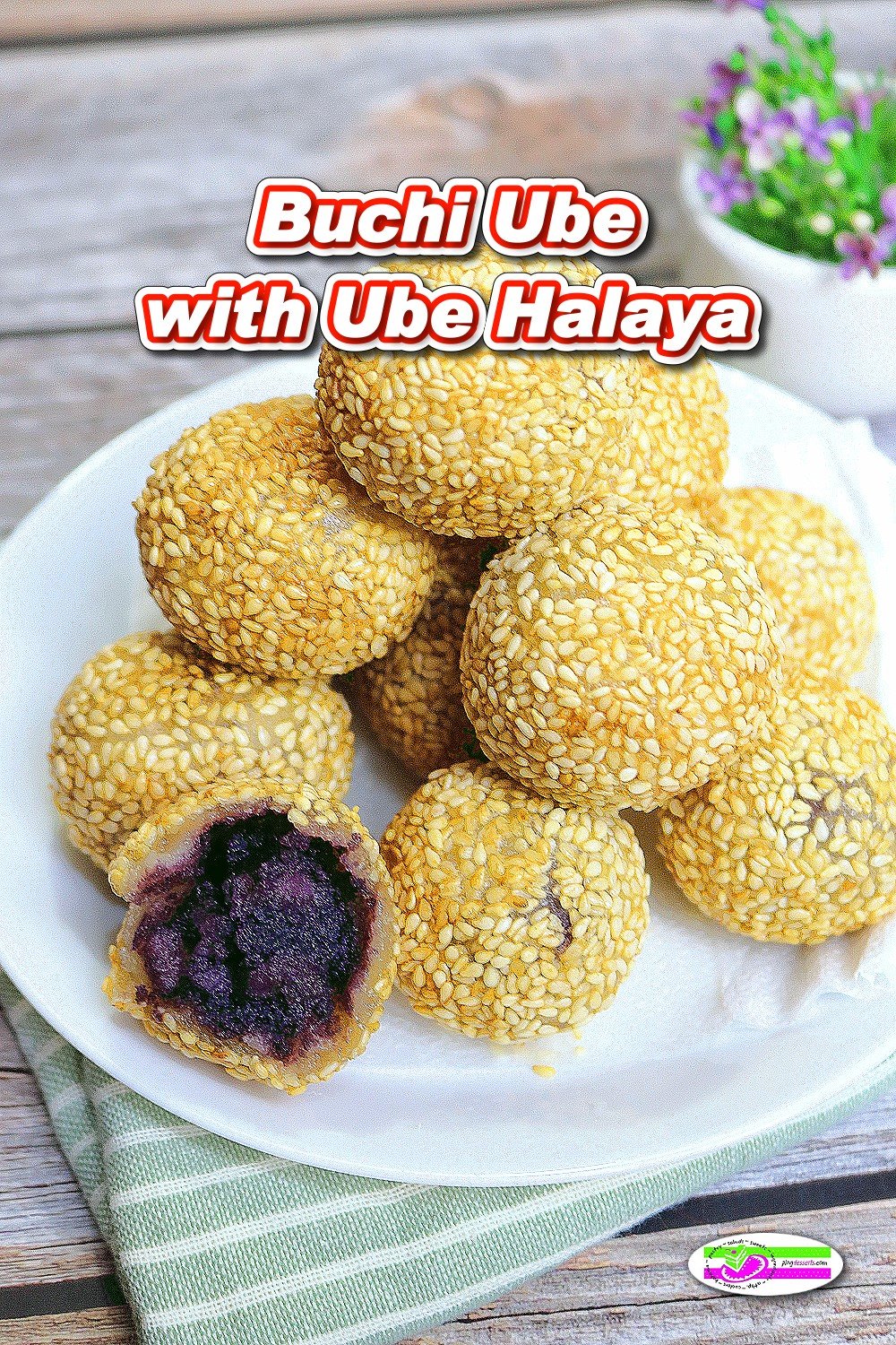 Buchi Ube Recipe