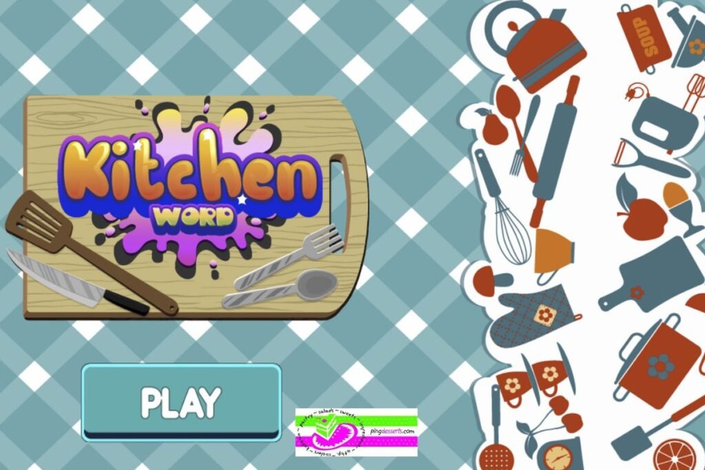 Kitchen Word Game