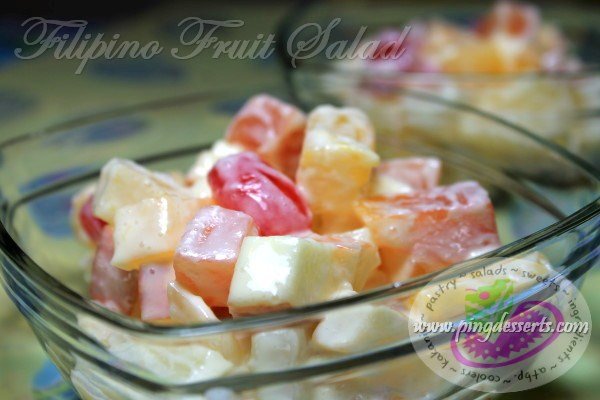 Filipino Fruit Salad Recipe